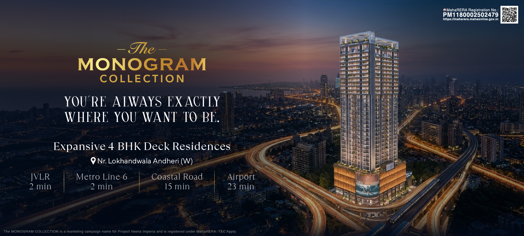 The Monogram Collection by Veena — banner 1